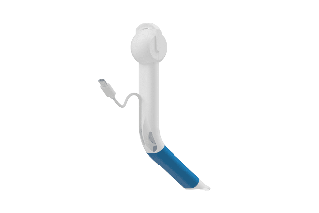 Cutting-edge disposable video laryngoscope